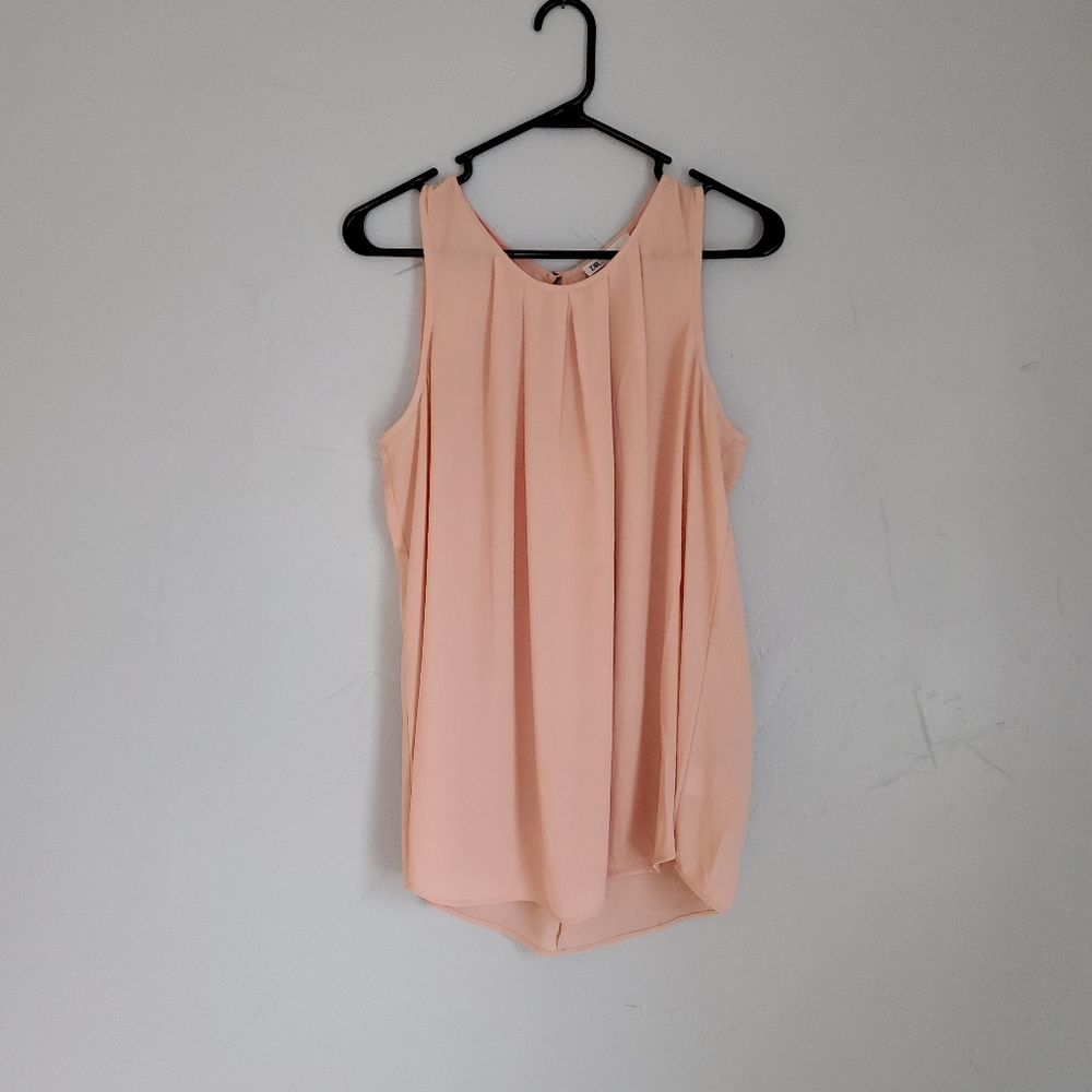Sheer Coral Tank Top
